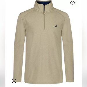 Nautica Boys Quarter Zip Up Jacket